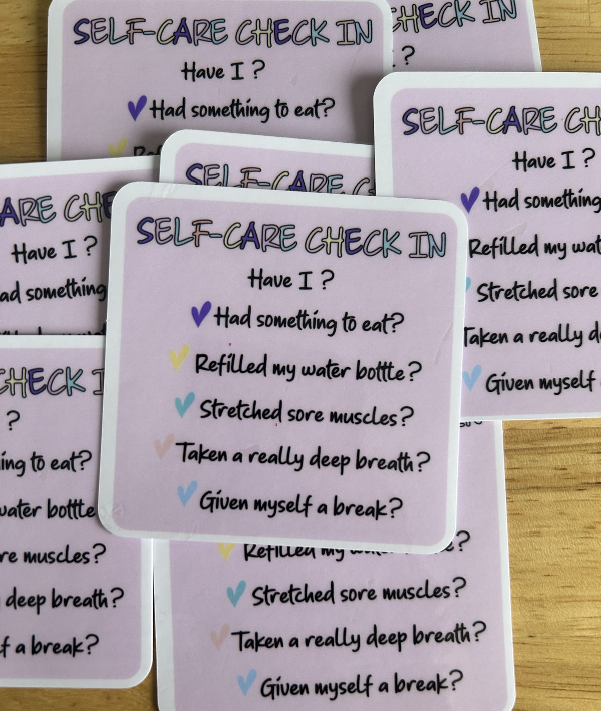 Sticker Bundle "Mentally Doing My Best"