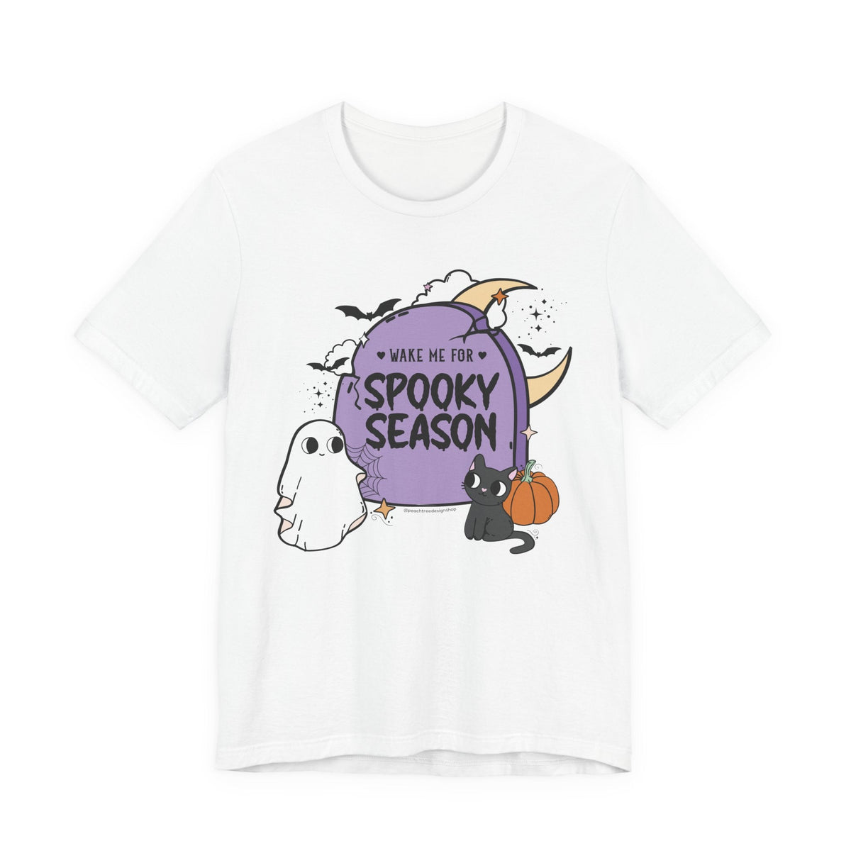 Wake Me for Spooky Season Tee - Halloween T‑Shirt