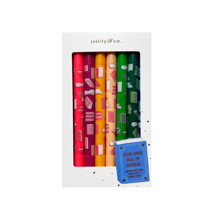 Book Club Felt Tip Marker Set, Jollity &amp; Co