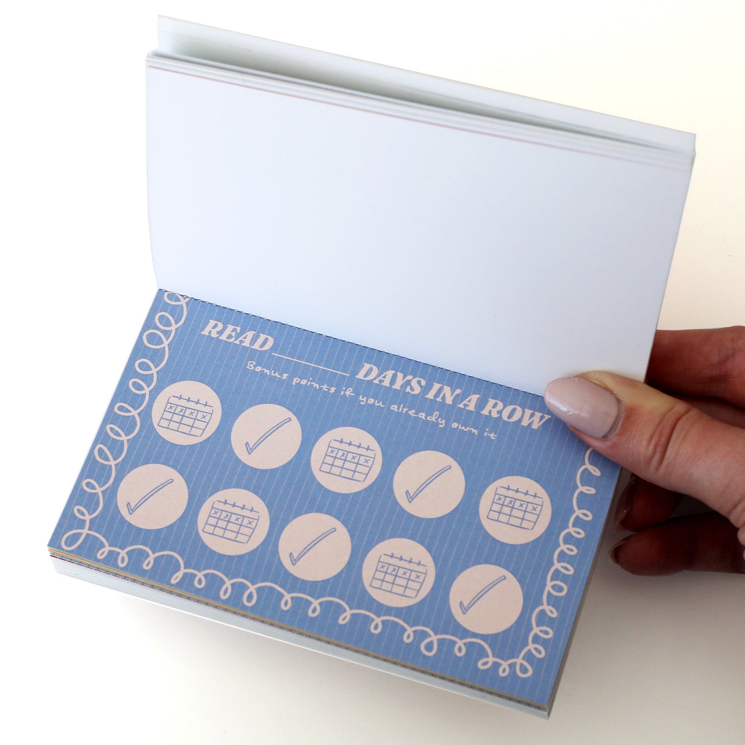 Book Club Booked &amp; Busy Punch Card Booklet, Jollity &amp; Co