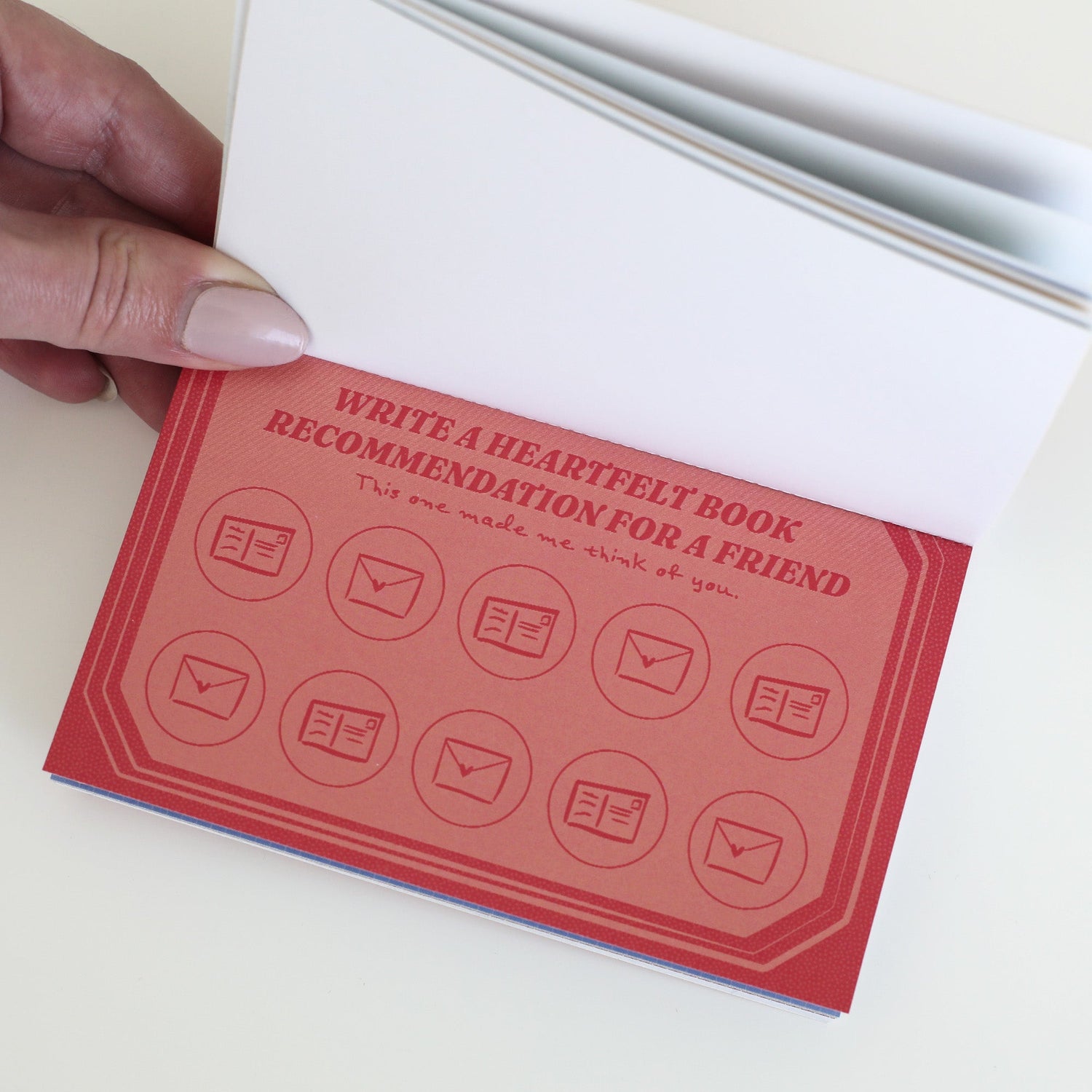Book Club Booked &amp; Busy Punch Card Booklet, Jollity &amp; Co