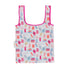 Book Pattern canvas tote bag with all-over illustrated book print design for literary shoppers, Jollity & Co.