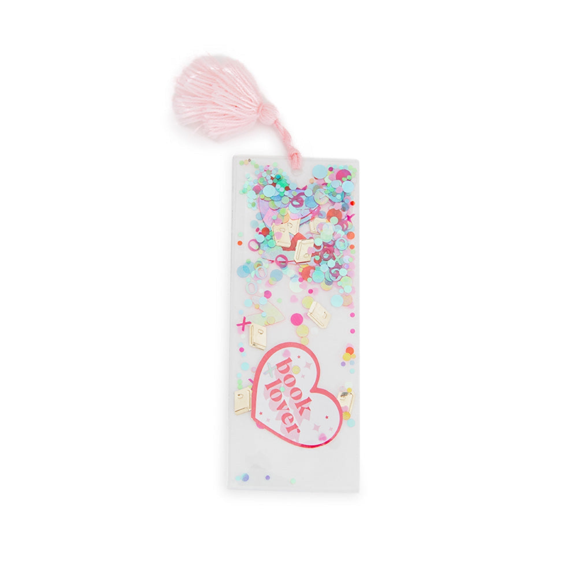 Book Club "Book Lover" Confetti Bookmark, Jollity &amp; Co.