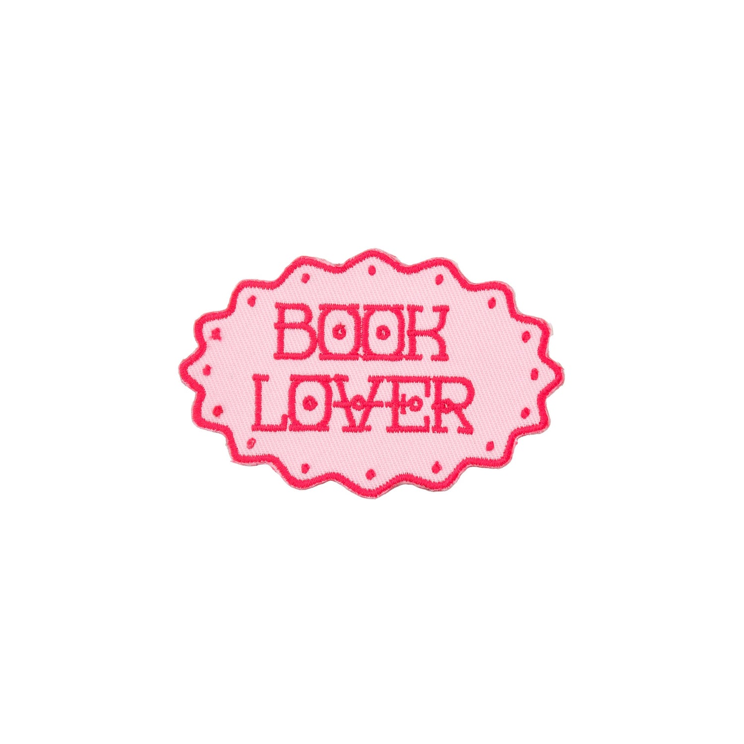 Book Club Book Lover Scalloped Patch, Jollity &amp; Co