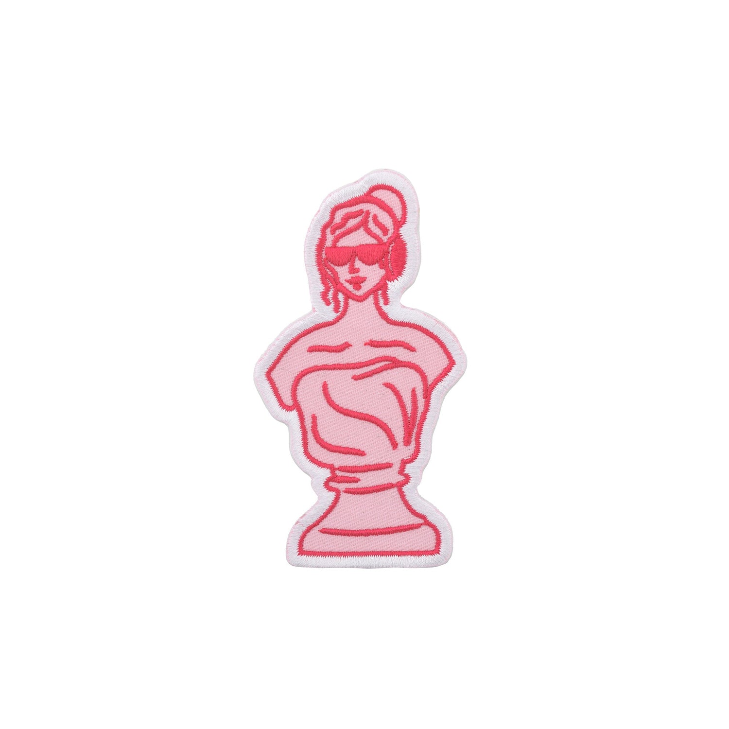 Book Club Female Bust Patch, Jollity &amp; Co