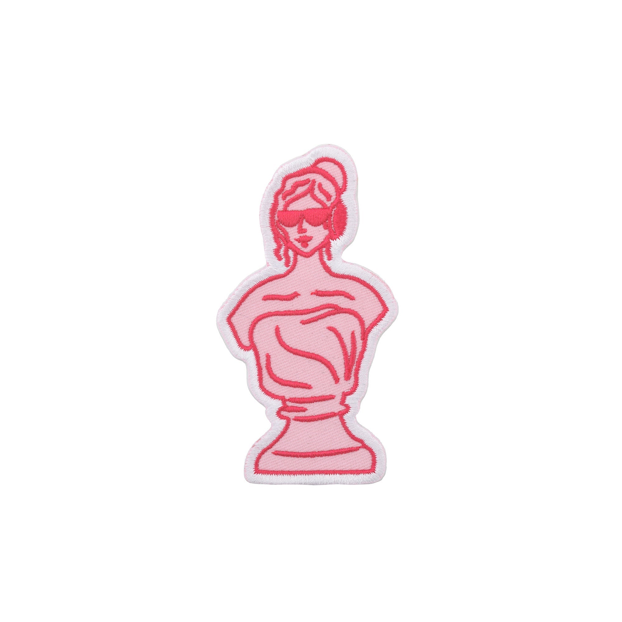 Book Club Female Bust Patch, Jollity &amp; Co