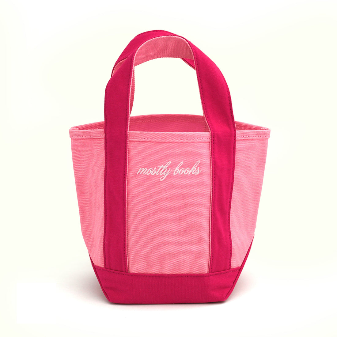 Mostly Books Mini Boat Tote, Jollity &amp; Co