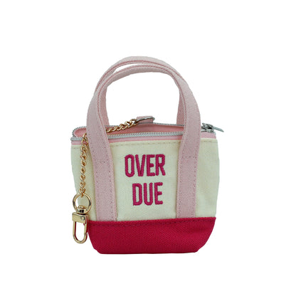 Overdue Tiny Tote Keychain, Jollity &amp; Co
