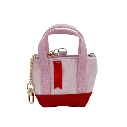 Pink Tiny Tote Keychain, Jollity &amp; Co
