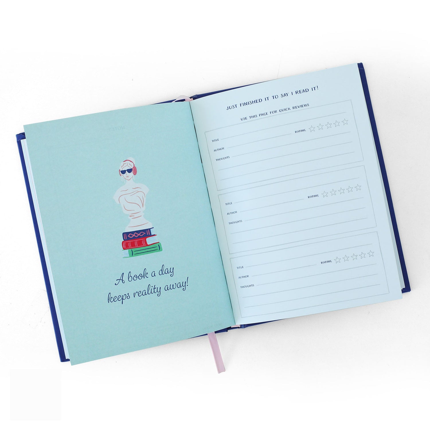 Book Club Reading Journal, Jollity &amp; Co