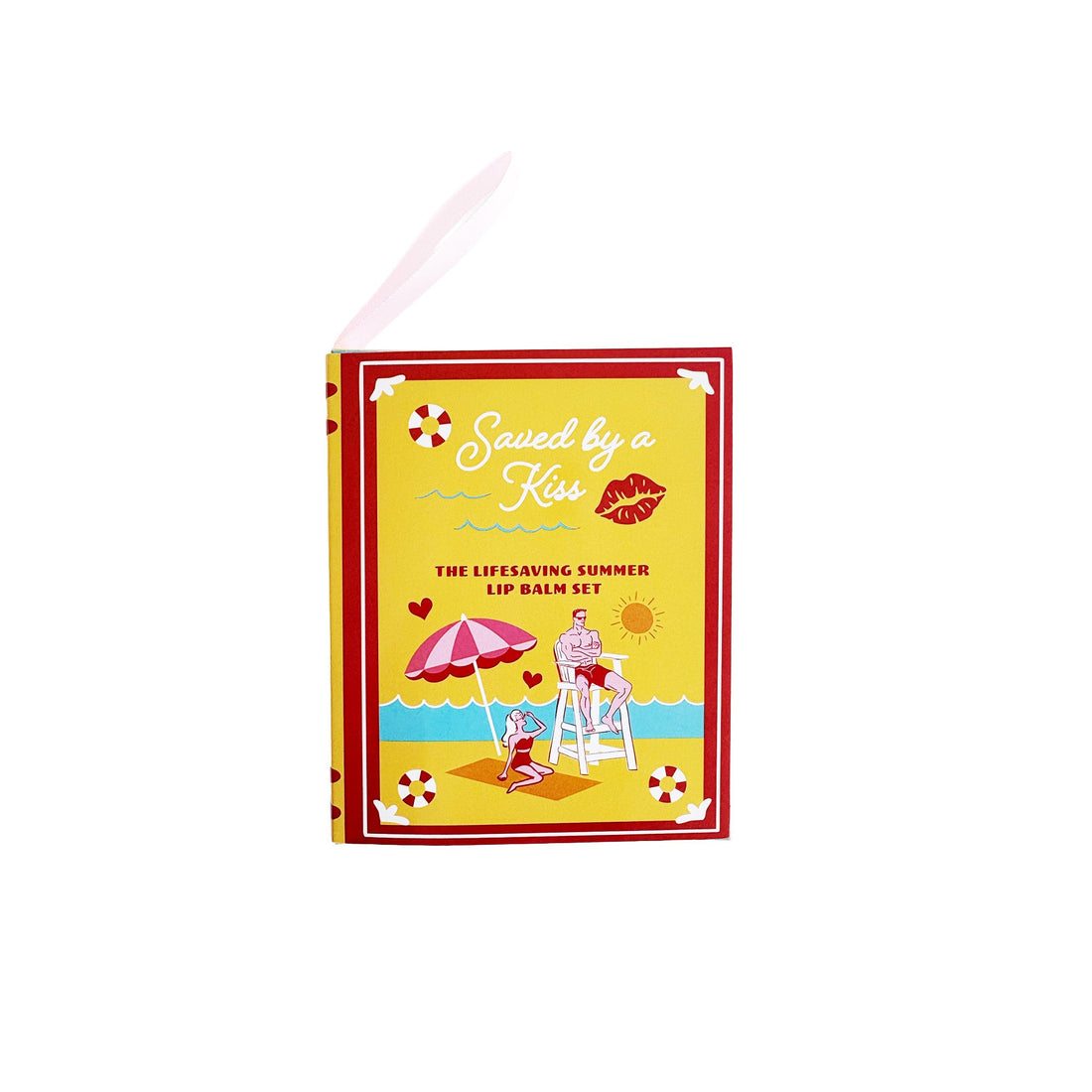 Saved By A Kiss Book Themed Lip Balm Set, Jollity &amp; Co