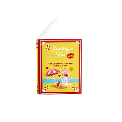 Saved By A Kiss Book Themed Lip Balm Set, Jollity &amp; Co