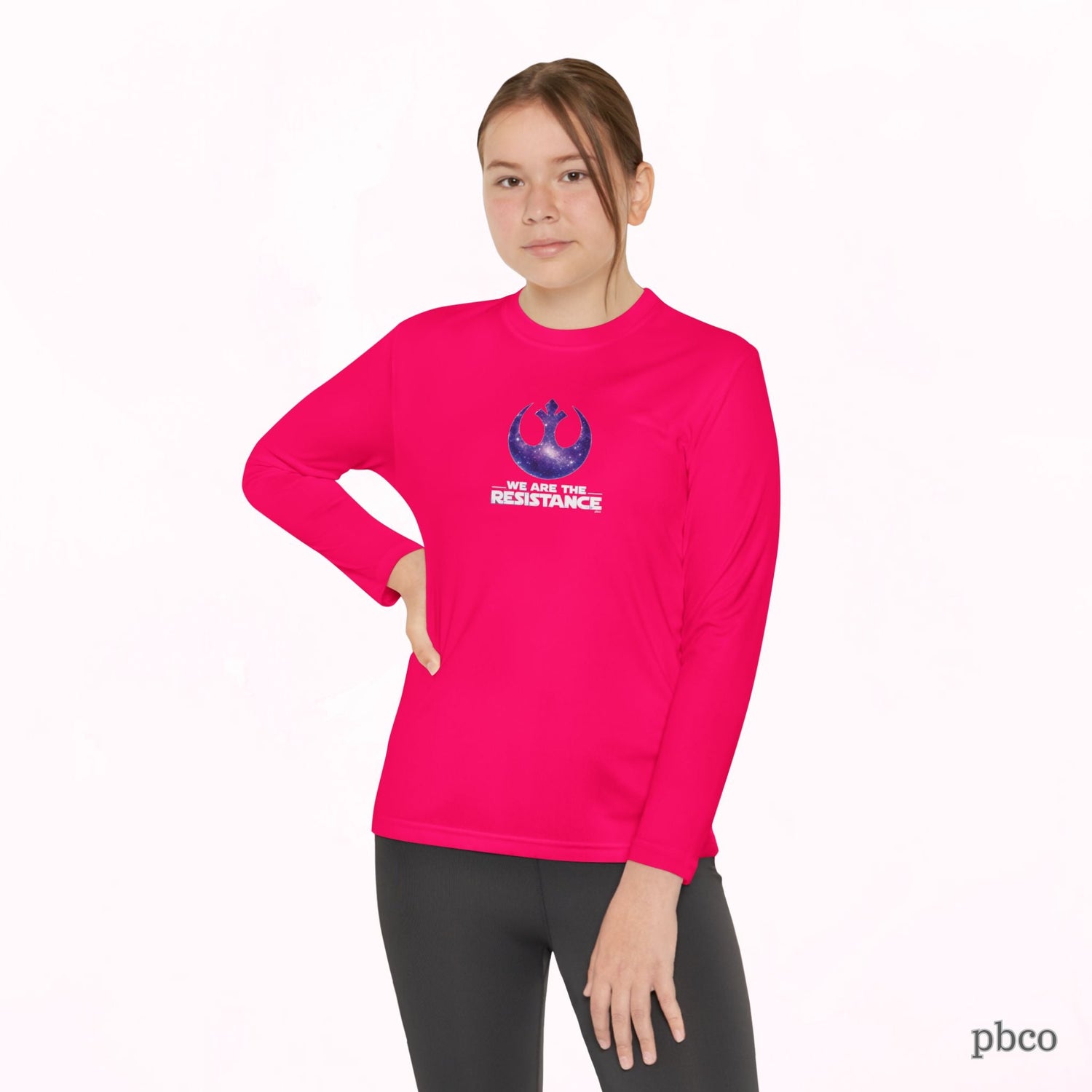 Youth Long Sleeve Tee - We Are The Resistance