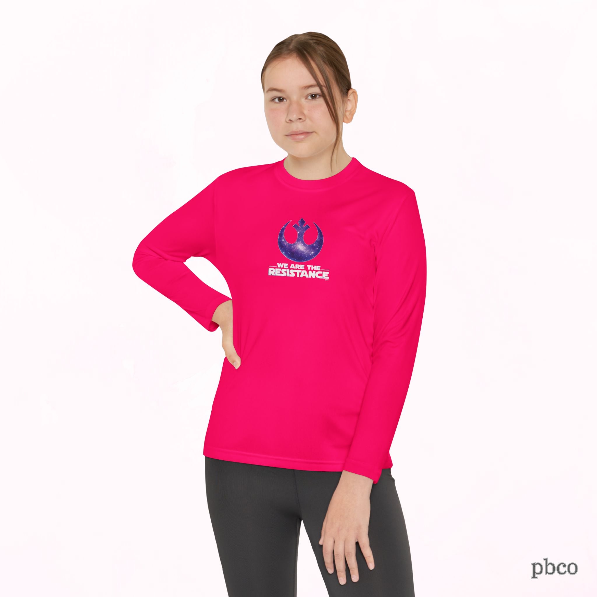Youth Long Sleeve Tee - We Are The Resistance