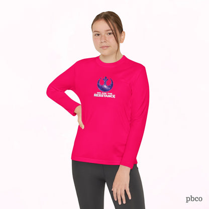 Youth Long Sleeve Tee - We Are The Resistance