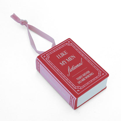 I Like My Men Fictional Christmas Ornament, Jollity &amp; Co