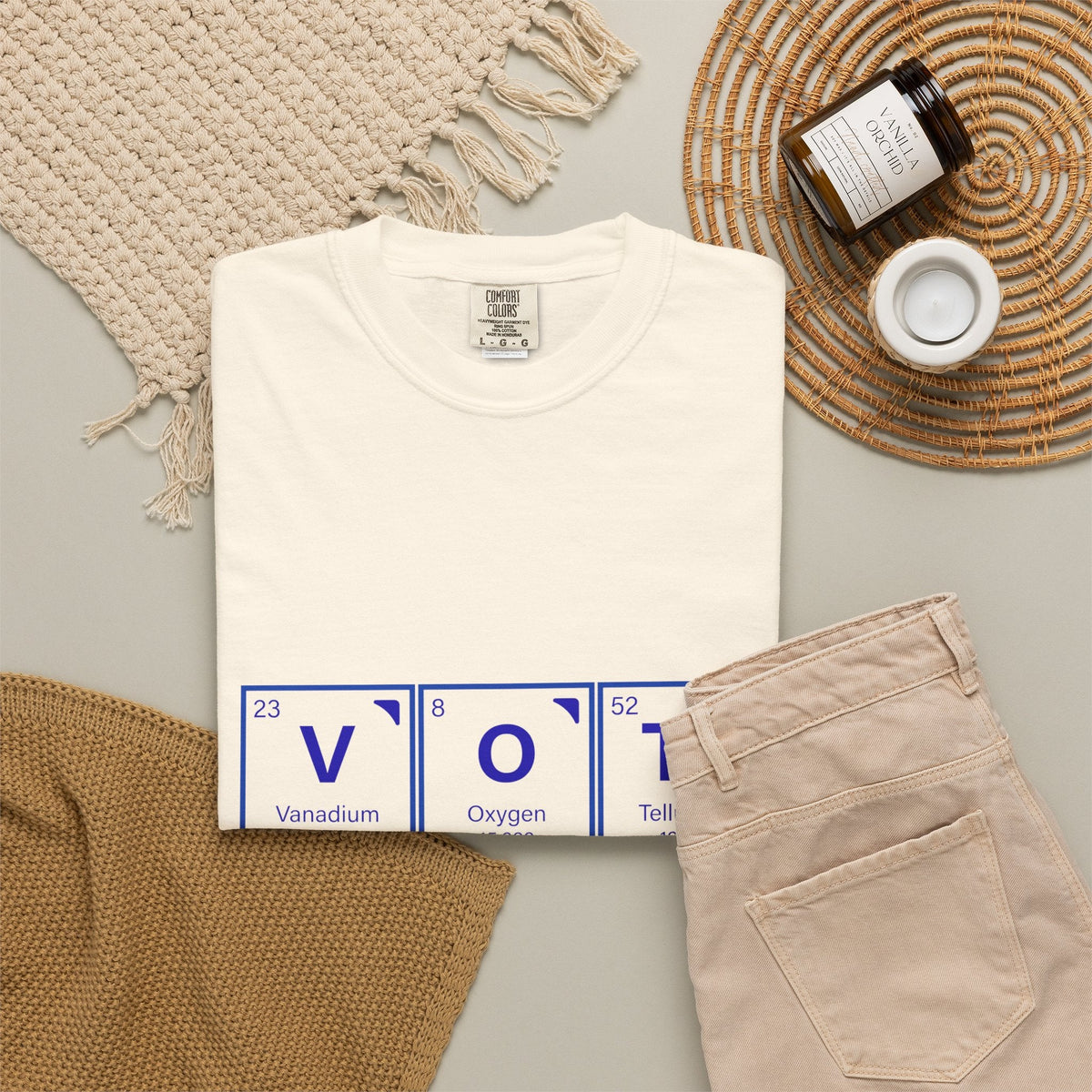 Vote Element of Change T-Shirt — Political Voting Awareness Tee