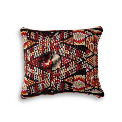 Huipil &amp; Hemp Throw Pillow Cover