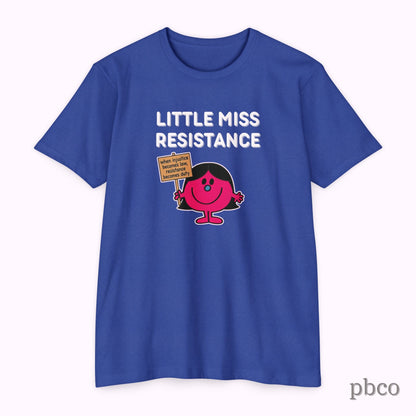Little Miss Resistance T-Shirt — Feminist Protest Graphic Tee