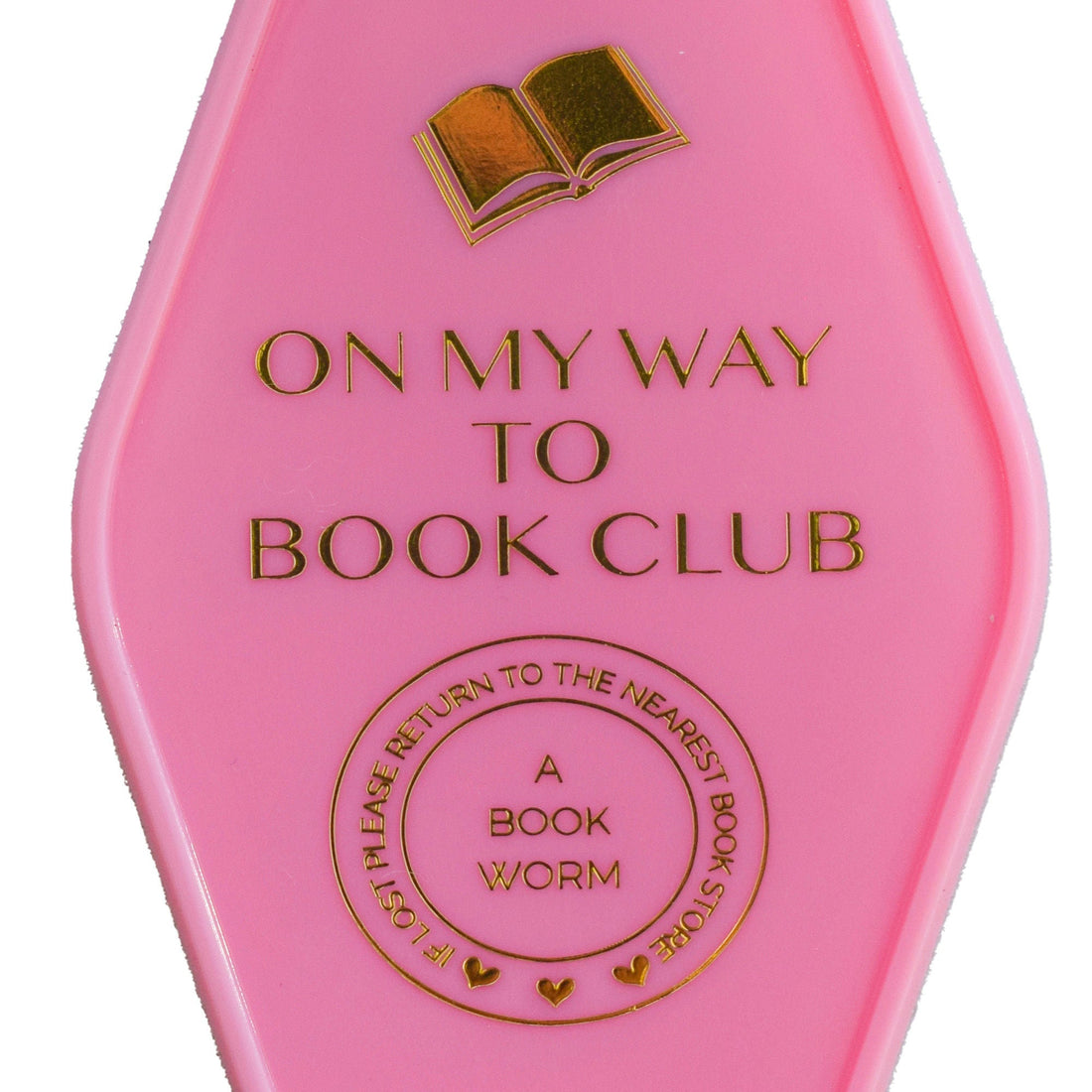 On My Way To Book Club Keychain, Jollity &amp; Co