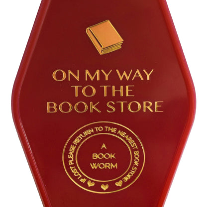 On My Way To The Book Store Keychain, Jollity &amp; Co