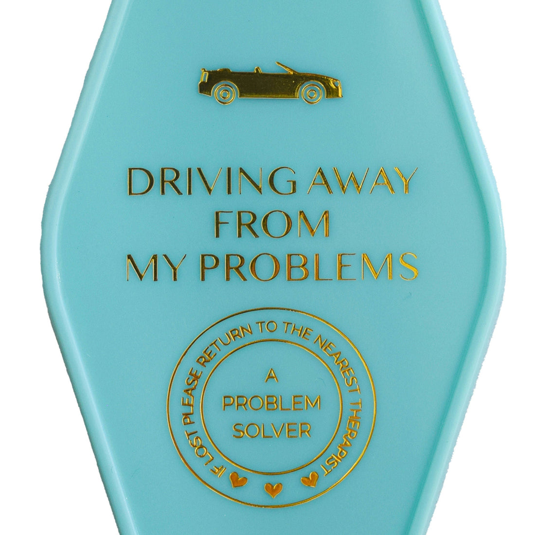 Driving Away From My Problems Keychain, Jollity &amp; Co
