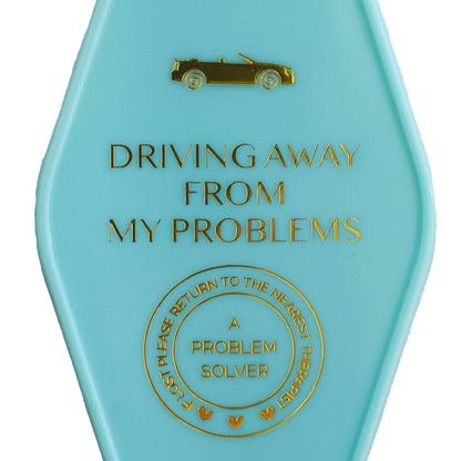 Driving Away From My Problems Keychain, Jollity &amp; Co