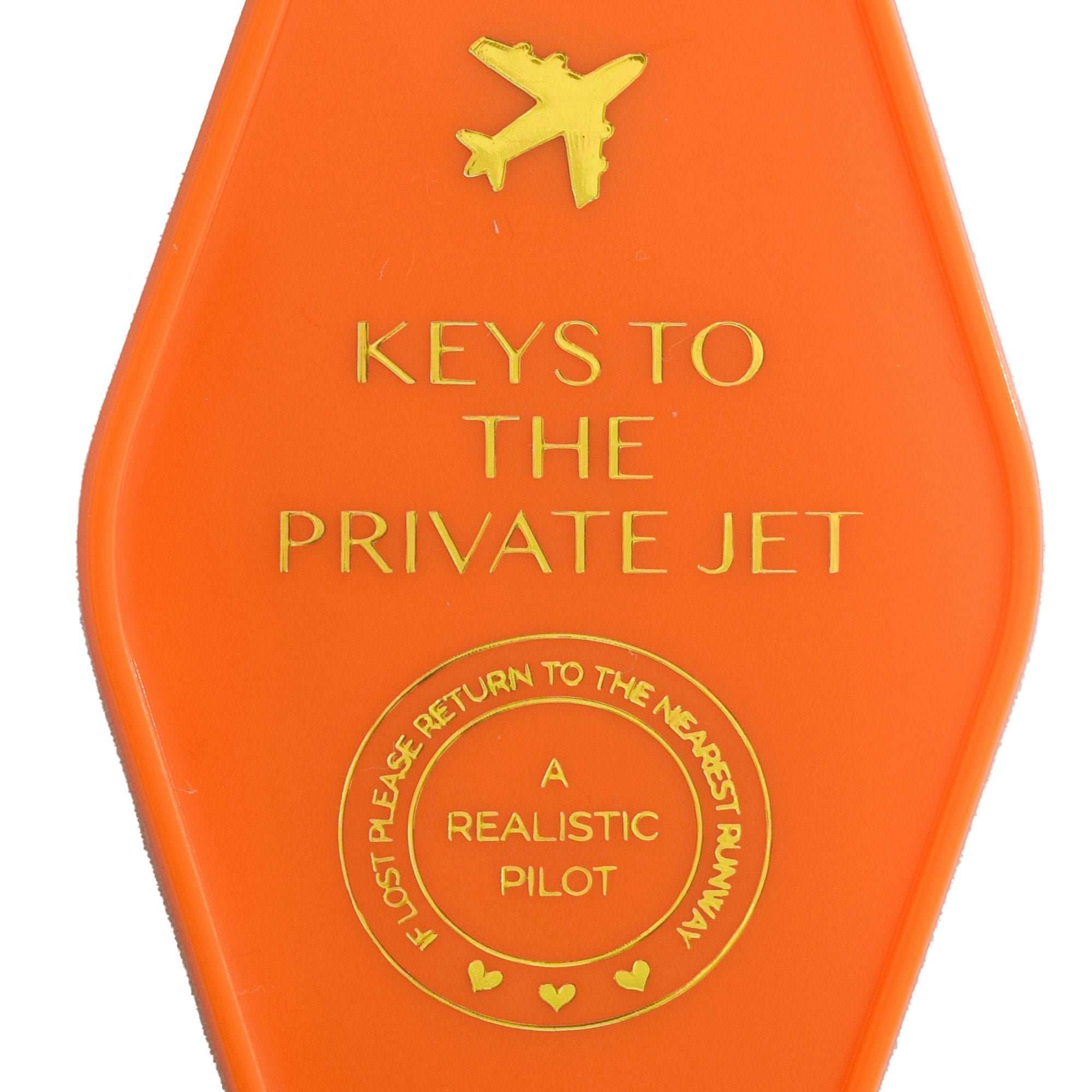 Keys To The Private Jet Keychain, Jollity &amp; Co