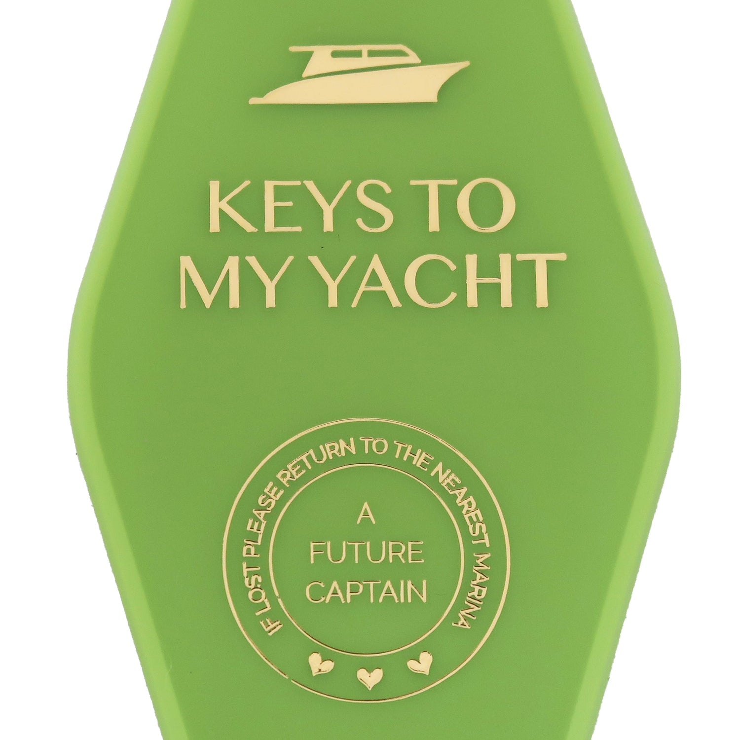 Giftables Keys To My Yacht Keychain, Jollity &amp; Co