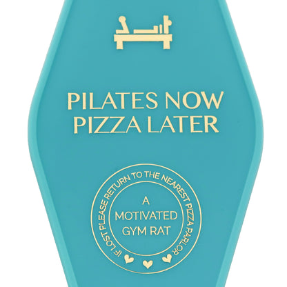 Giftables Pilates Now Pizza Later Keychain, Jollity &amp; Co