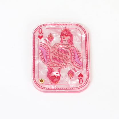Queen of Hearts Compact Mirror, Jollity &amp; Co
