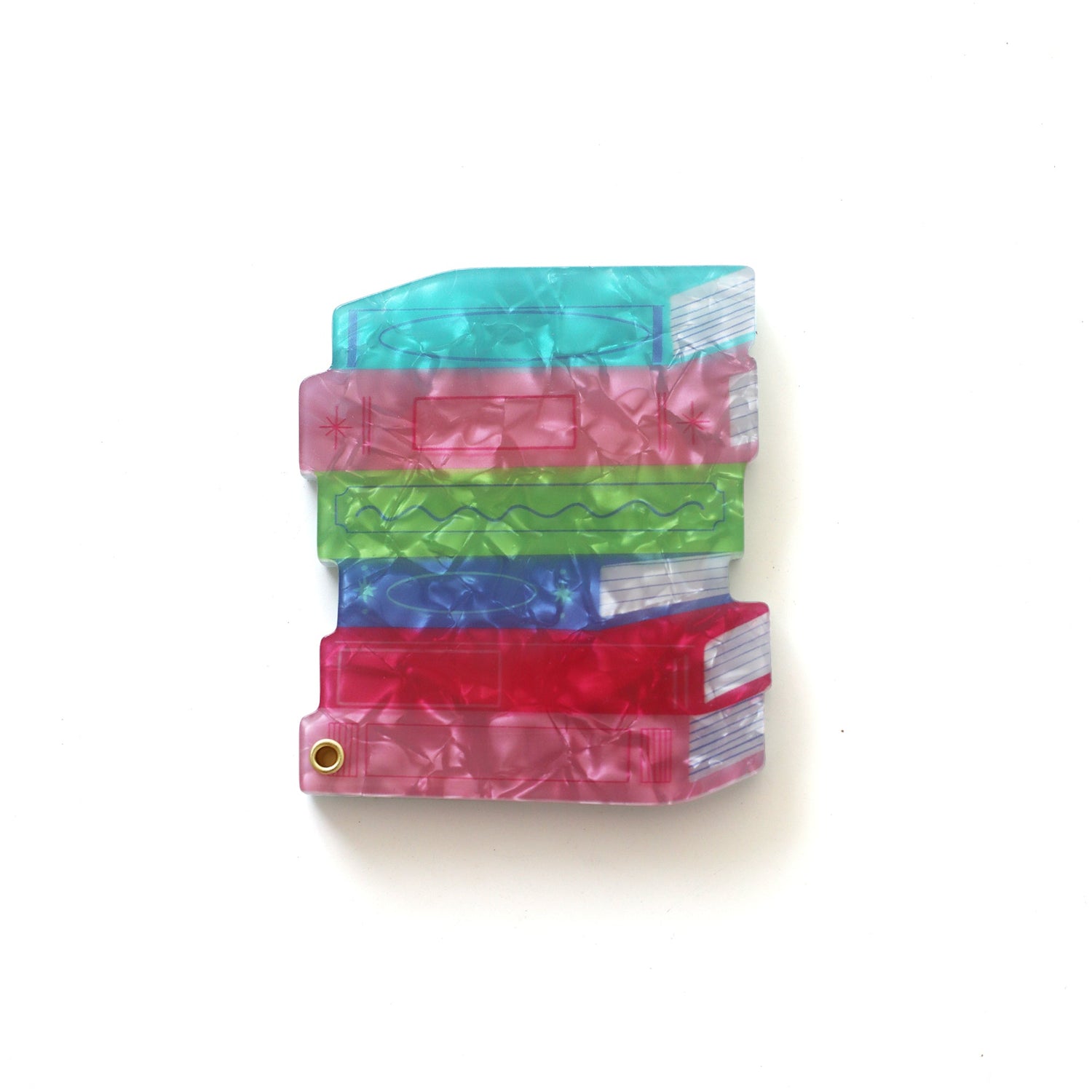 Stack of Books Compact Mirror, Jollity &amp; Co
