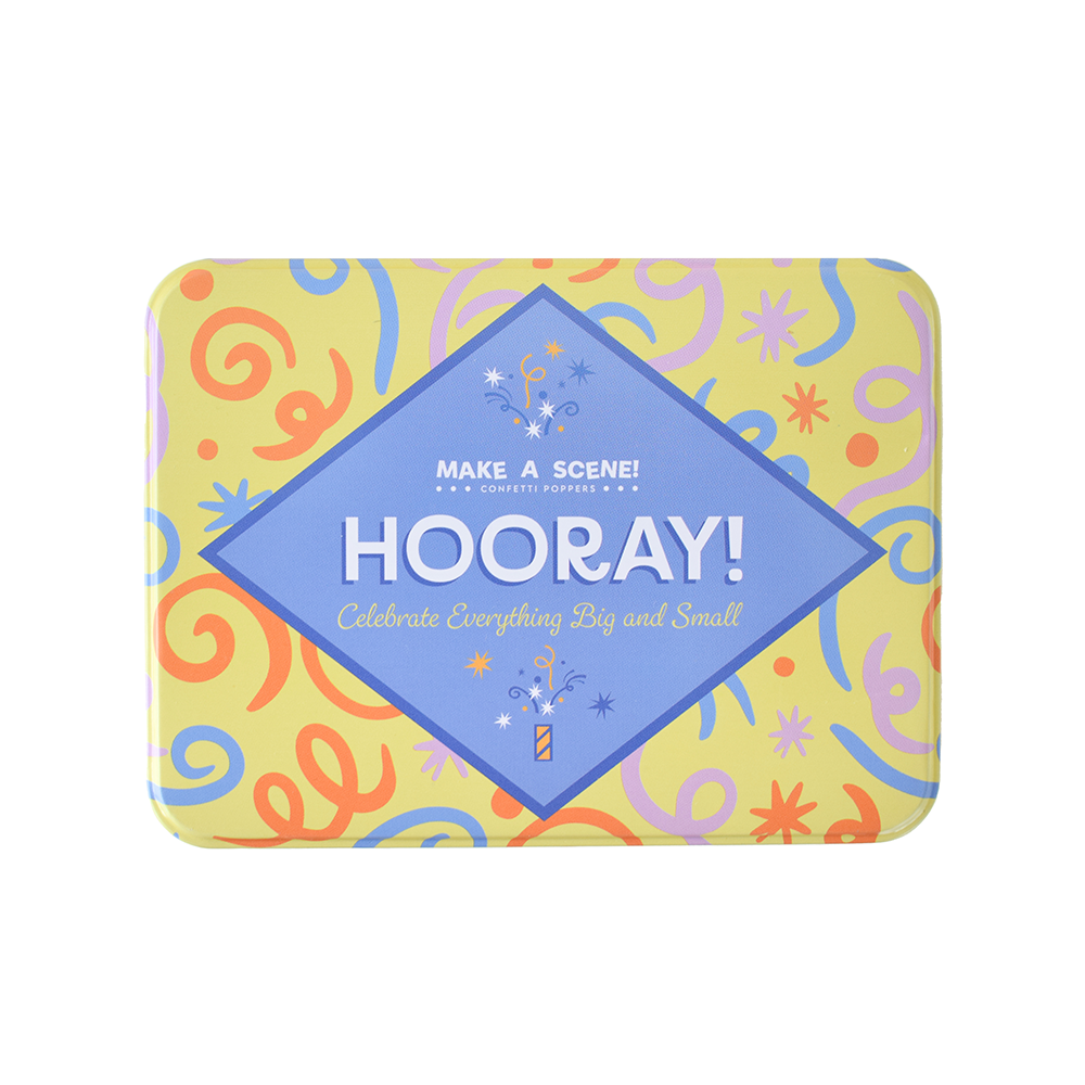 Make A Scene Hooray Confetti Popper Set, Jollity &amp; Co