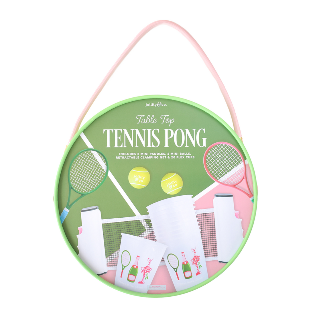 Tennis Table Pong Large Game Set, Jollity &amp; Co