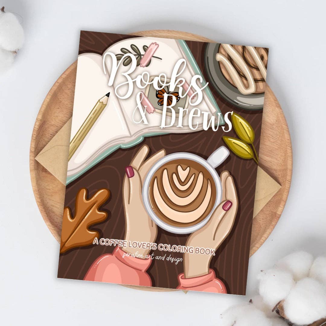 Books &amp; Brews Coloring Book