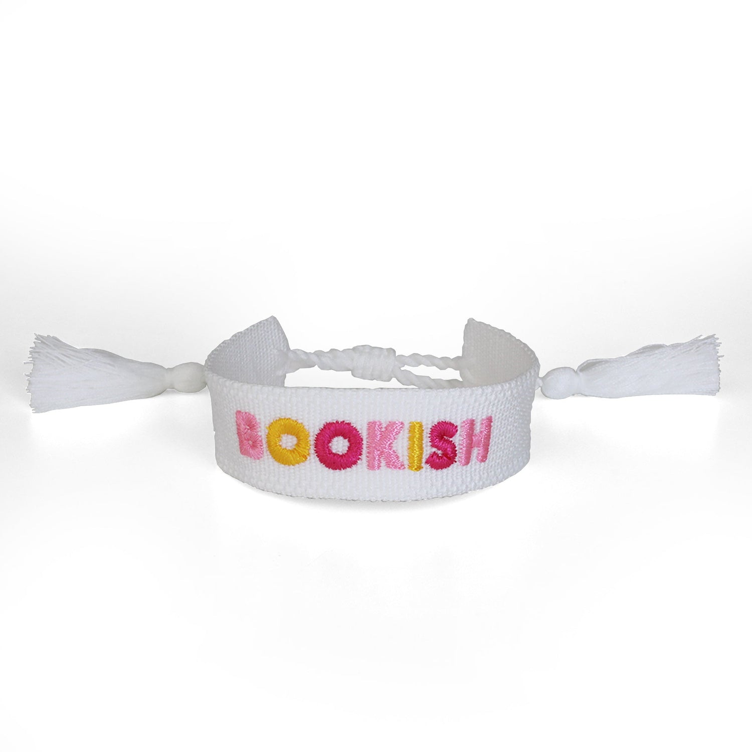 Book Club Themed Embroidered Bracelets - Bookish, Jollity &amp; Co