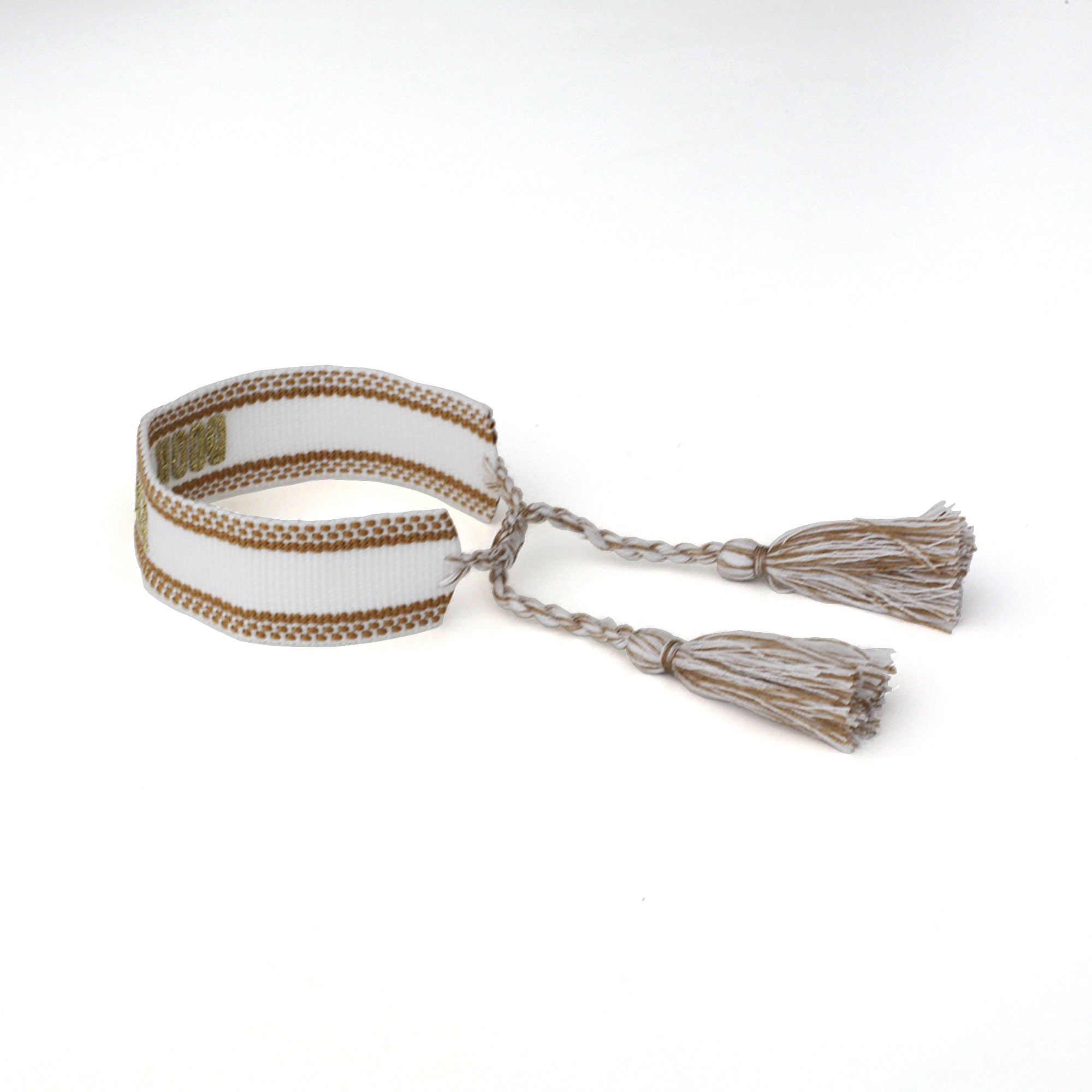 Book Club Themed Embroidered Bracelets - Book Lover Gold Jollity &amp; Co