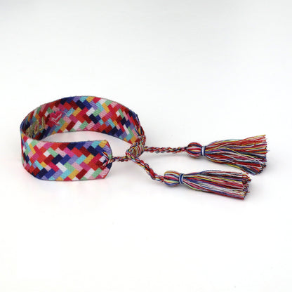 Witty Embroidered Bracelet - Love , Jollity &amp; Co