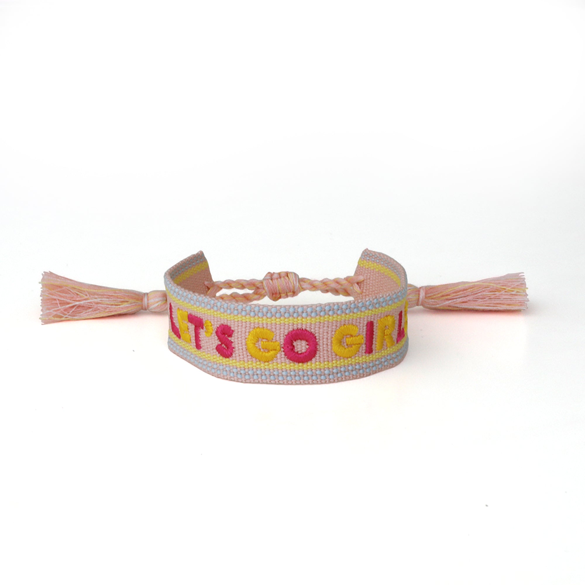 Witty Embroidered Bracelet - Let&