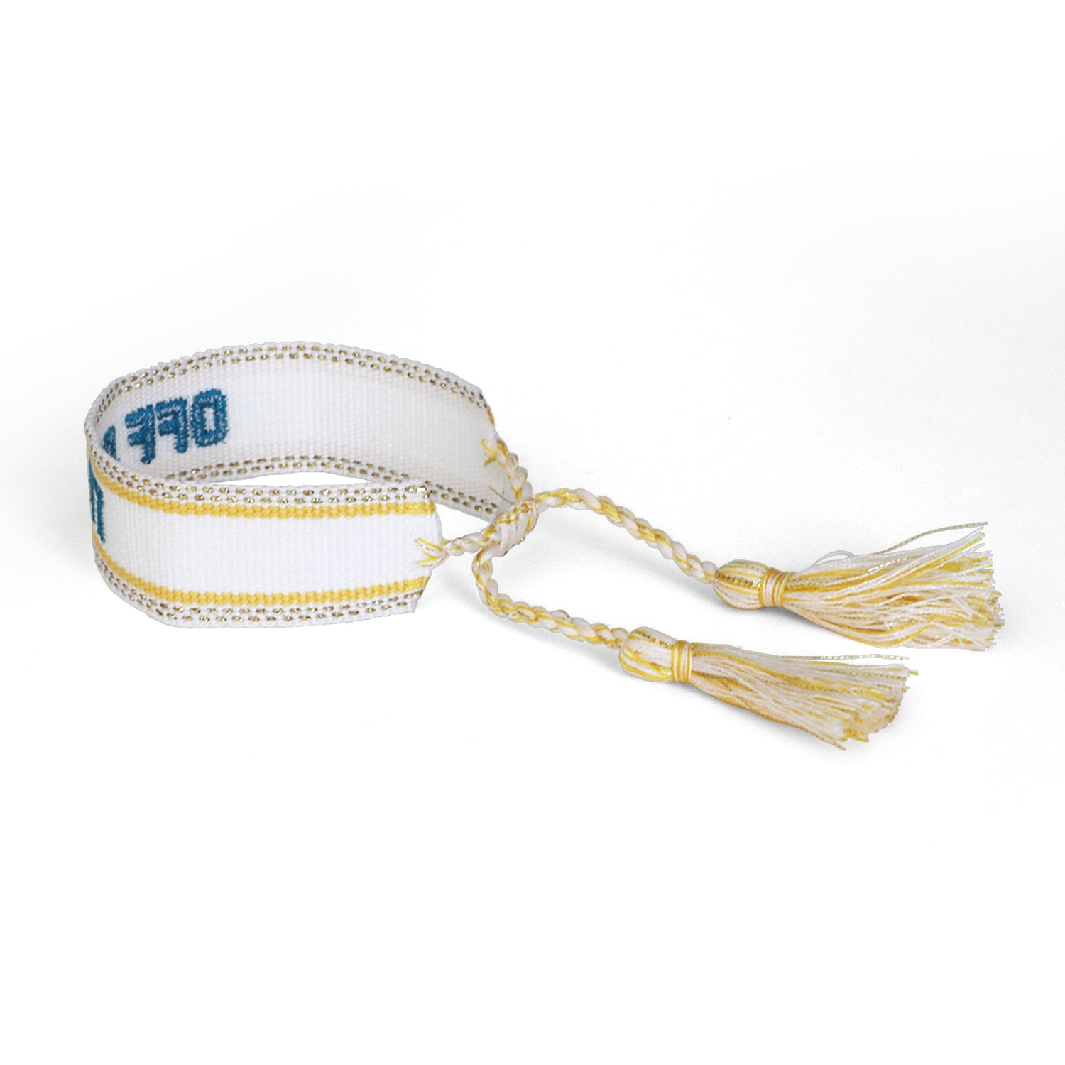 Witty Embroidered Bracelet - Off Duty, Jollity &amp; Co