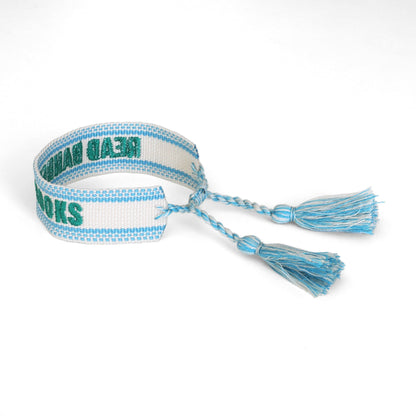 Book Club Themed Embroidered Bracelets - Read Banned Books Jollity &amp; Co
