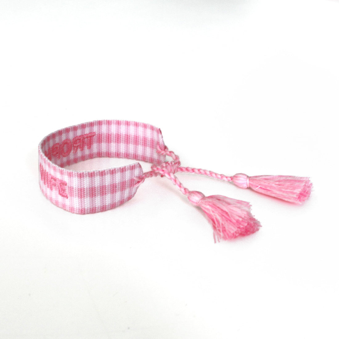 Witty Embroidered Bracelet - Trophy wife, Jollity &amp; Co
