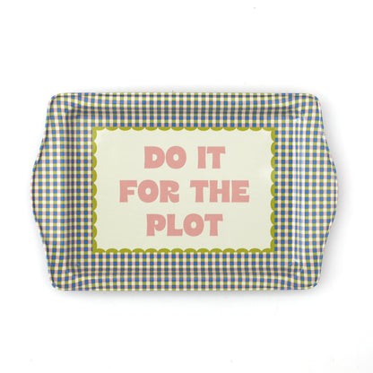 Do It For The Plot Trinket Tray, Jollity &amp; Co