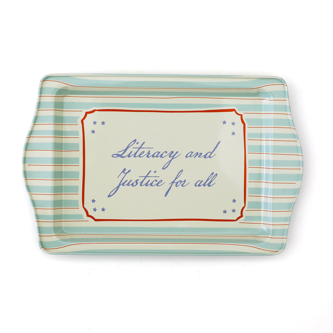 Literacy and Justice for All Trinket Tray, Jollity &amp; Co