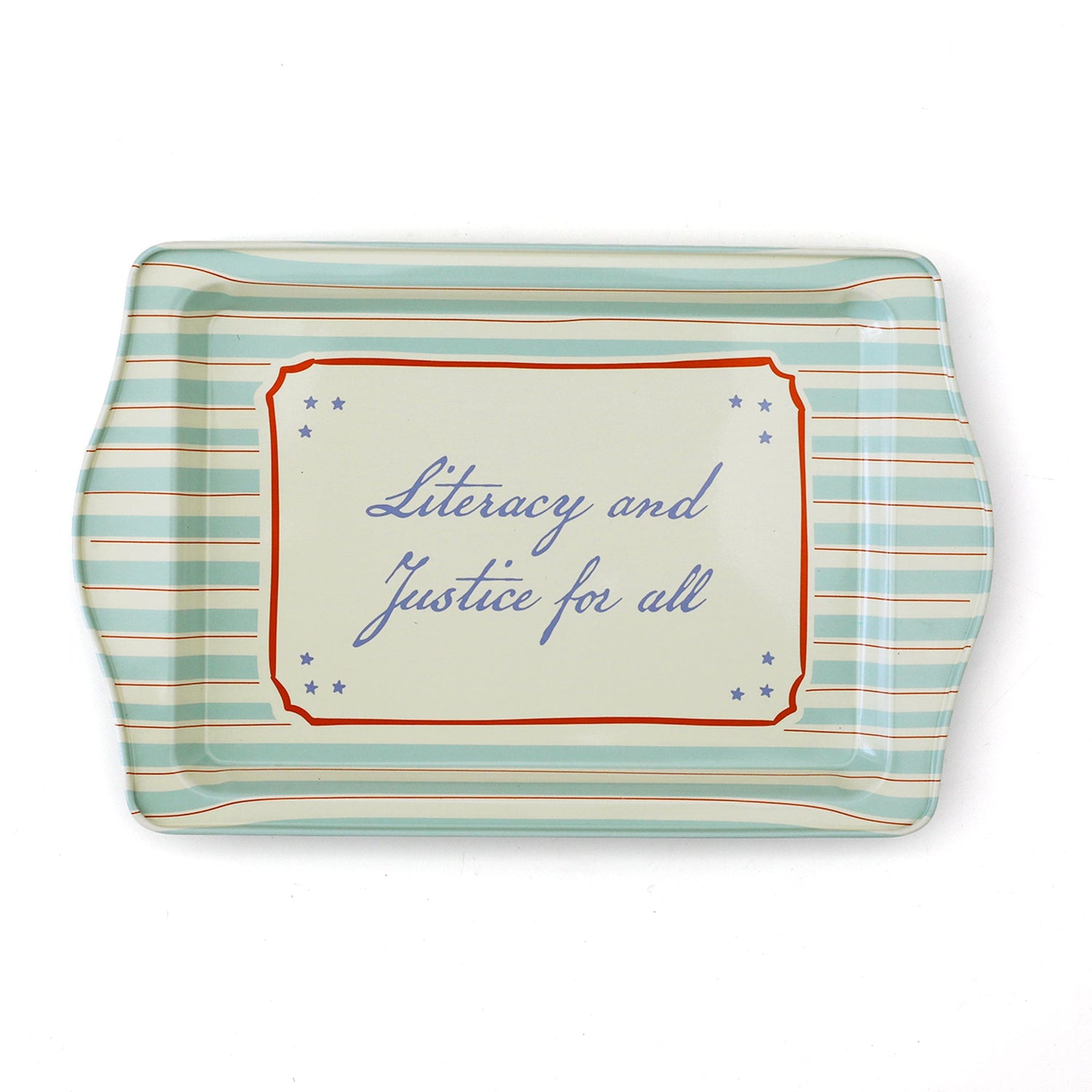 Literacy and Justice for All Trinket Tray, Jollity &amp; Co