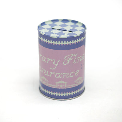 Library Fine Insurance Tin Coin Bank, Jollity &amp; Co