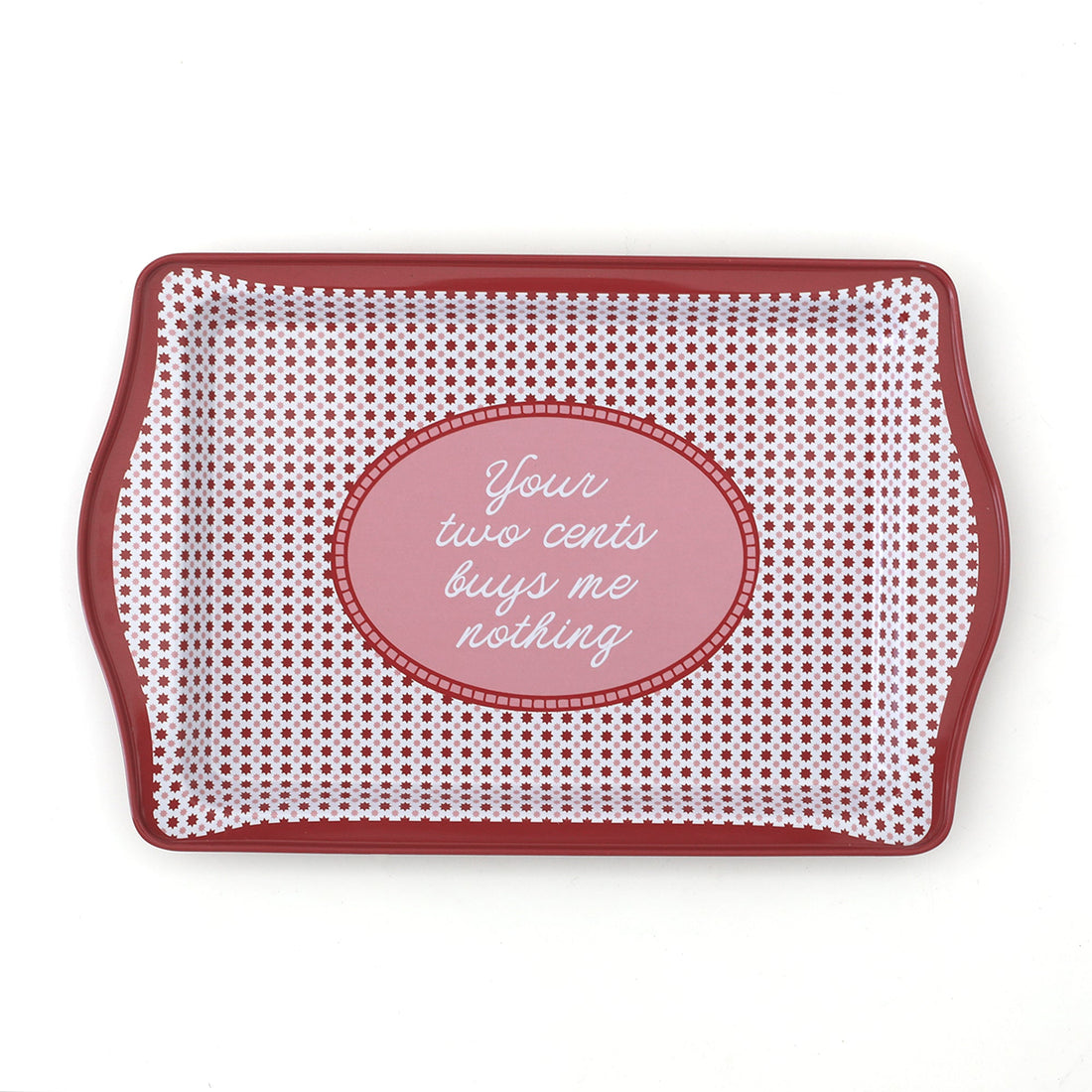 Your Two Cents Buys Me Nothing Trinket Tray, Jollity &amp; Co