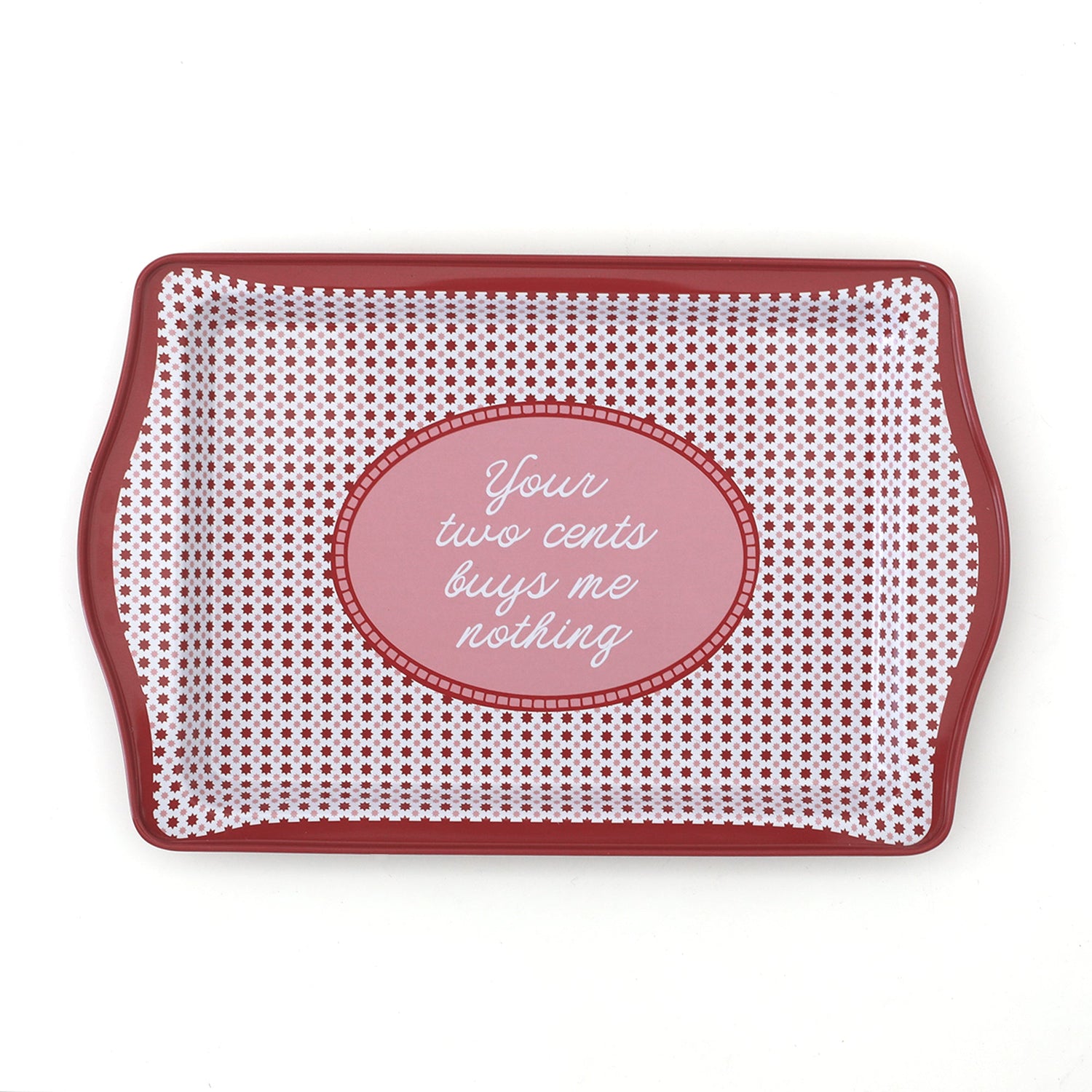 Your Two Cents Buys Me Nothing Trinket Tray, Jollity &amp; Co