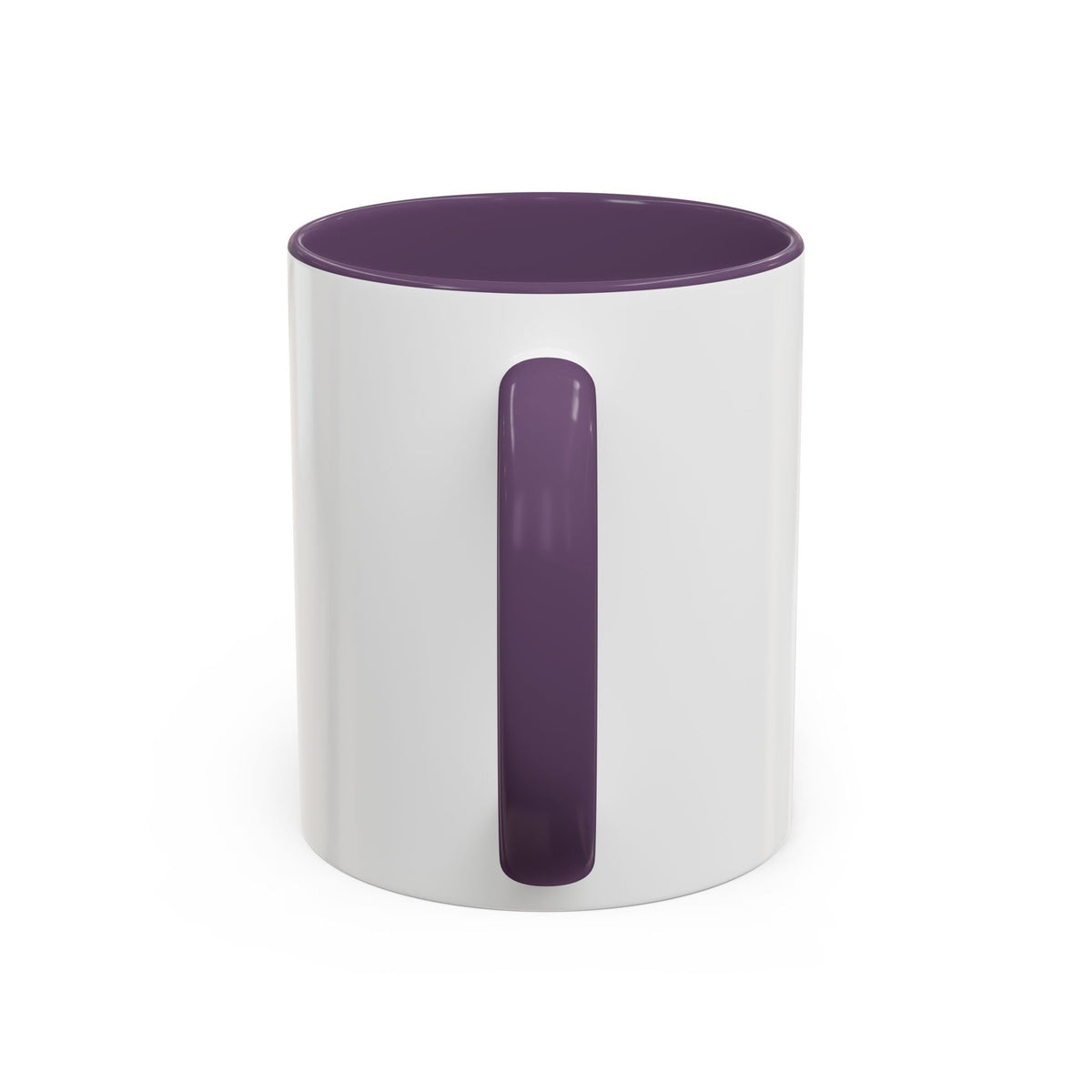 Funny Coffee Mug — “Don’t Piss Off My Dragon” Cute Purple Dragon Accent Mug
