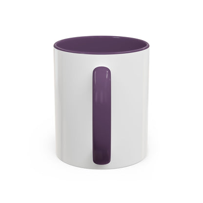 Funny Coffee Mug — “Don’t Piss Off My Dragon” Cute Purple Dragon Accent Mug